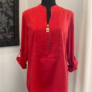 Michael Kors Zip Blouse